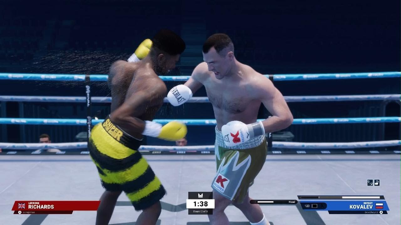 LERRONE RICHARDS VS SERGEY KOVALEV | RANKED ONLINE UNDISPUTED PS5 | OUT BOXED AND KNOCKED OUT IN 7