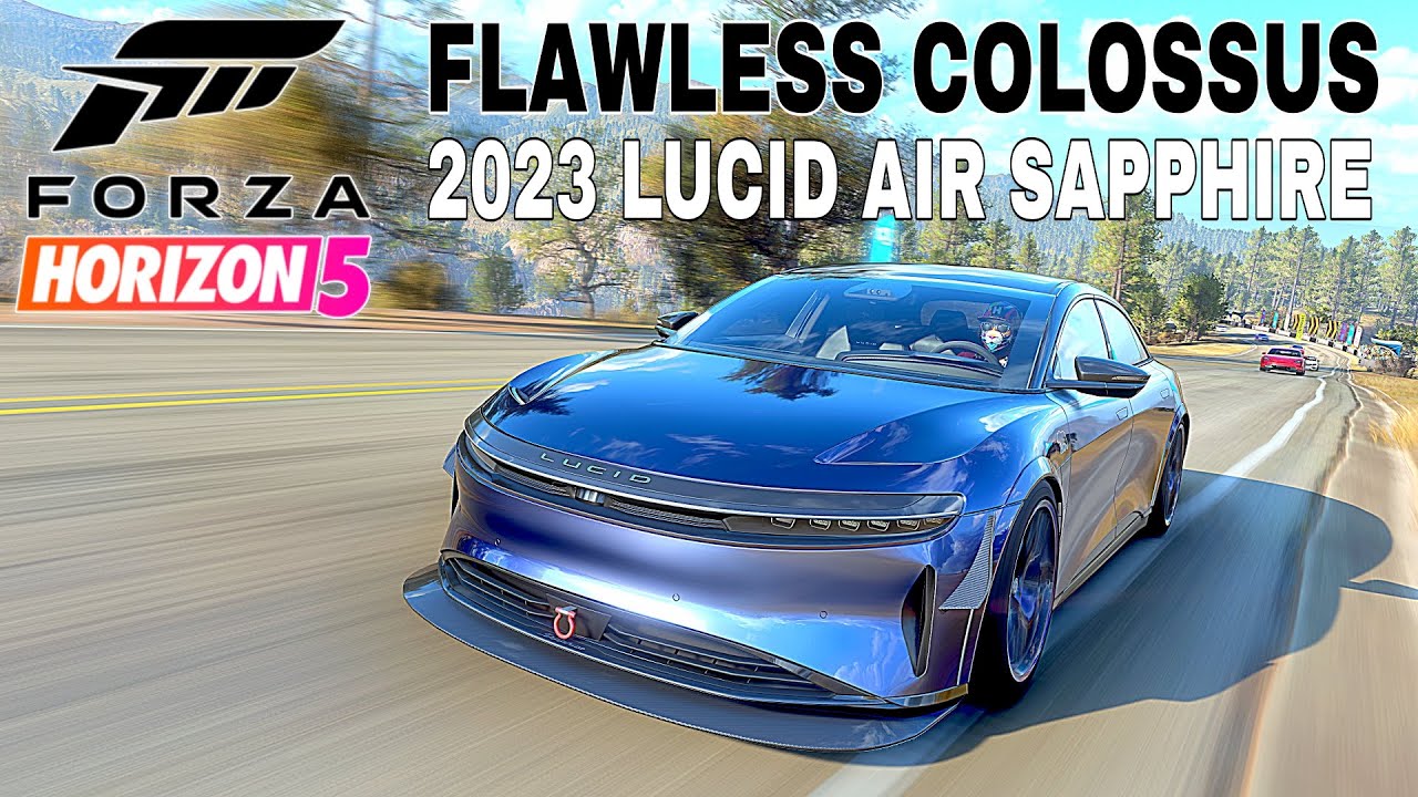 1247HP Lucid Air Sapphire - Flawless 