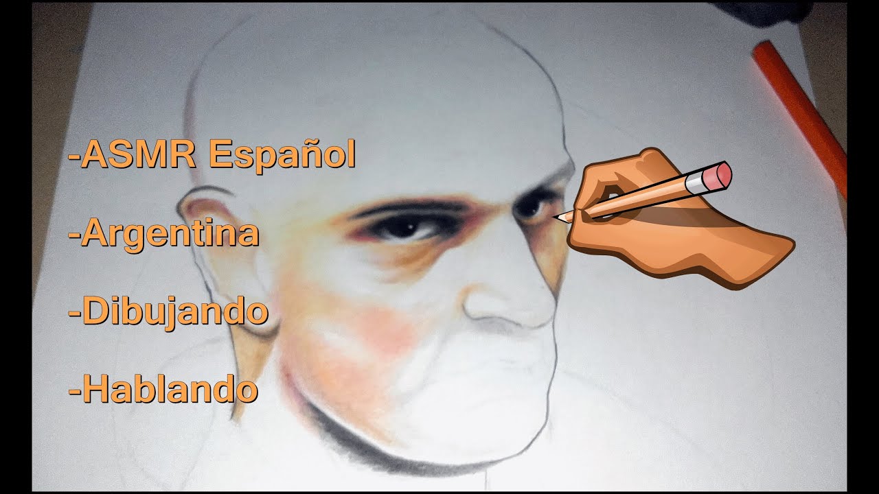 ASMR Español Argentina Show and tell, Dibujando Y hablando un poco Drawing Just talking Spanish