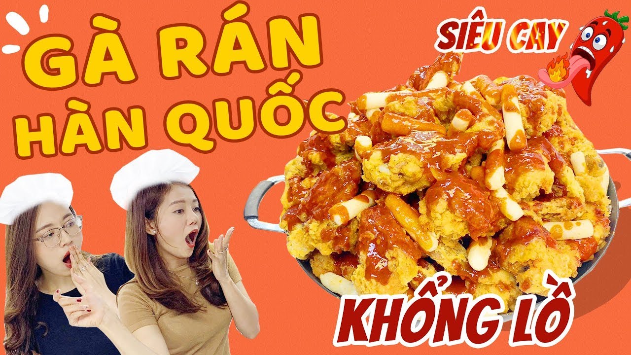 󠀀Bà Yến Vlog vào bếp làm đĩa gà Hàn Quốc siêu cay khổng lồ mừng 2.000.000 subs