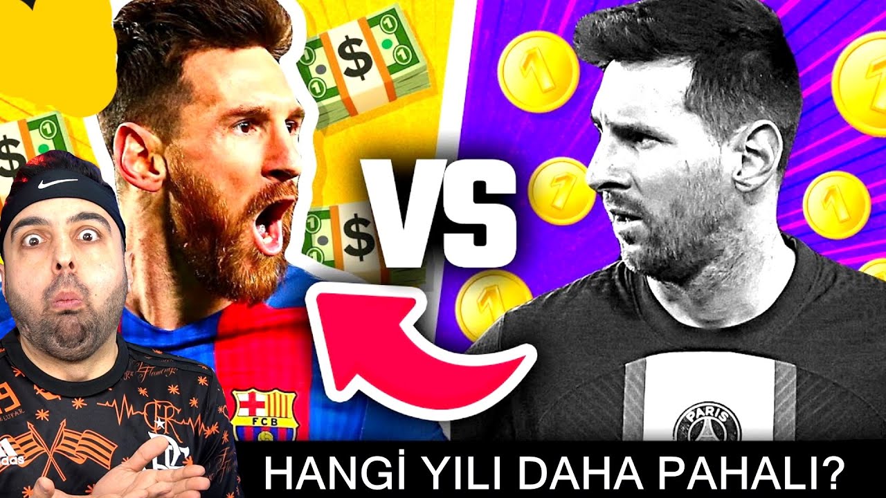 FUTBOLCUNUN HANGİ TRANSFER ÜCRETİ YILI DAHA PAHALI ? FUTBOL BULMACA !
