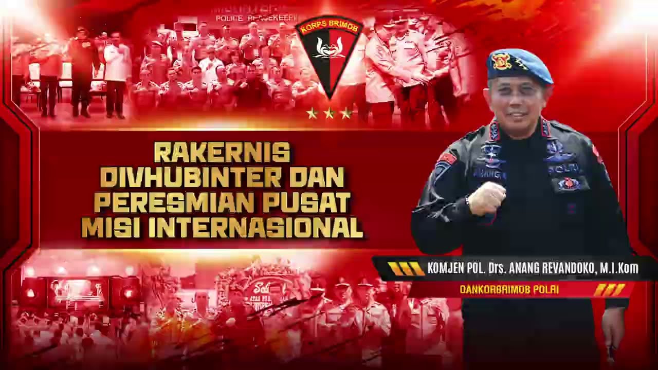 RAKERNIS DIVHUBINTER DAN PERESMIAN PUSAT MISI INTERNASIONAL