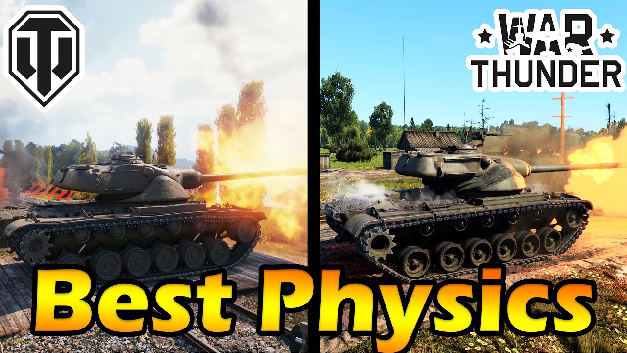 Physics Effects in War Thunder vs World of Tanks