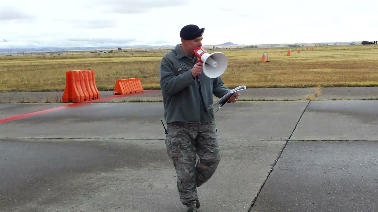 Security Forces Mock Attack on Missile Convoy 2012 Malmstrom AFB,MT