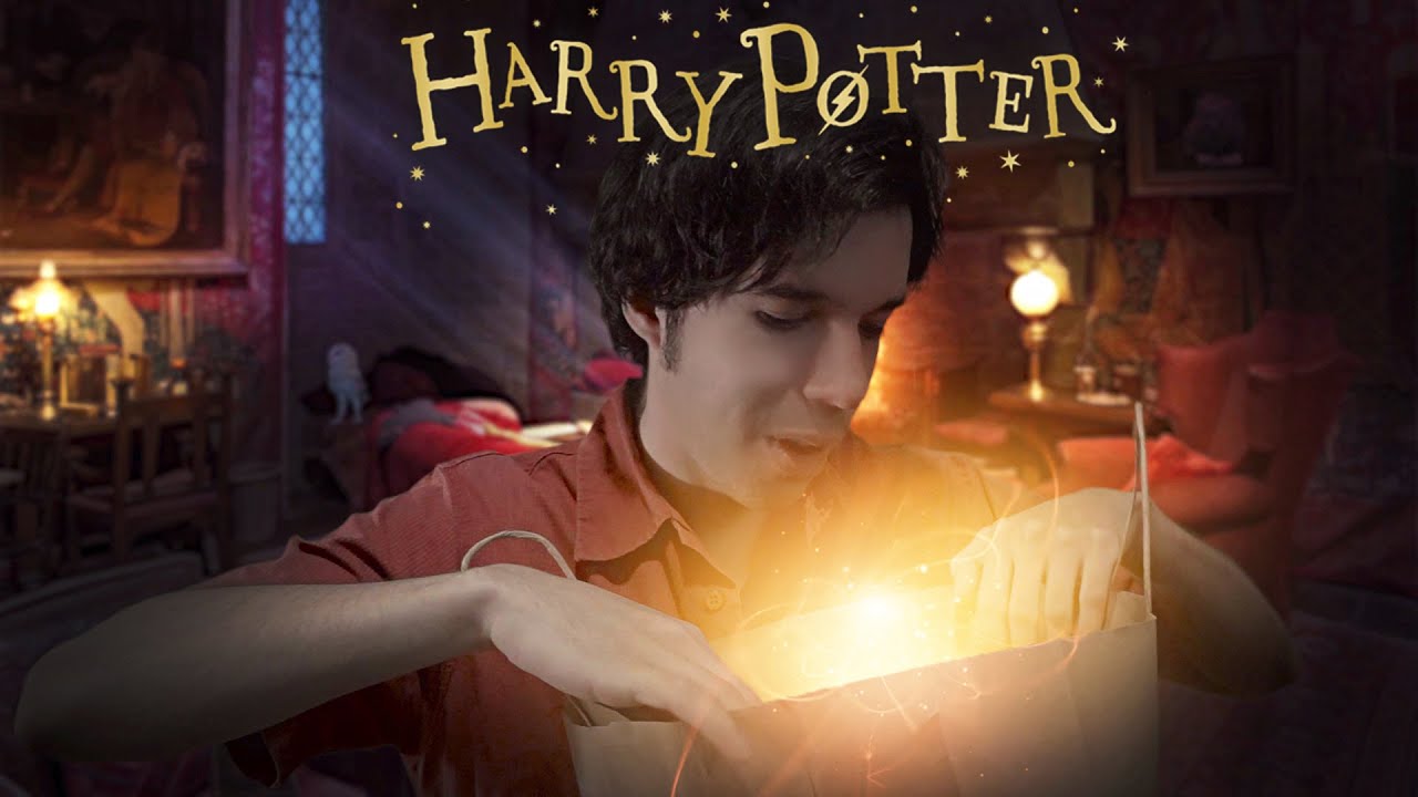 Christmas Presents at Hogwarts 🎁🎄Opening gifts ⋄ Gryffindor fireplace ⋄ Harry Potter ASMR Roleplay