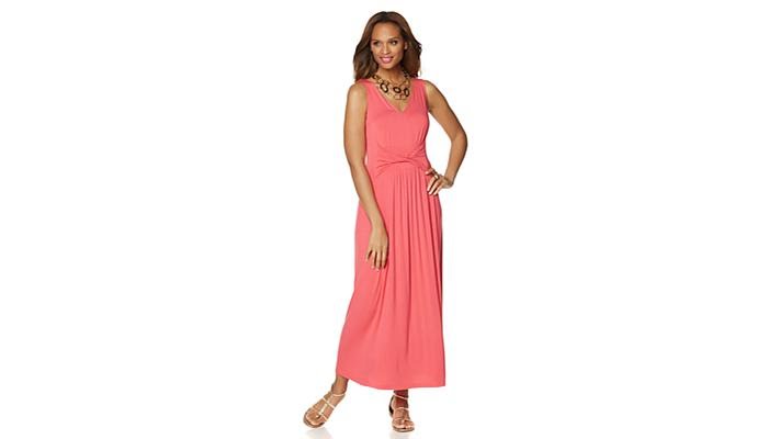 Liz Lange Ultimate VNeck Maxi Dress