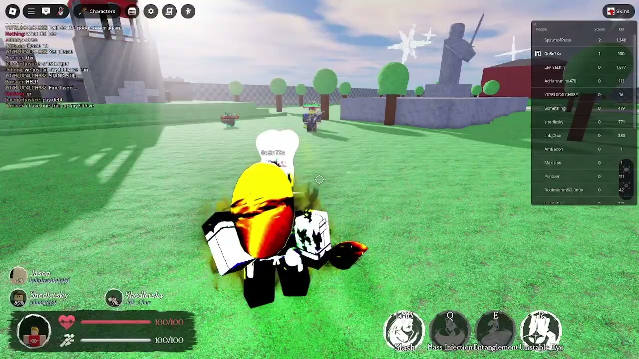 Showing some glitches to get some kills in (Untitled Forsaken Engine!)