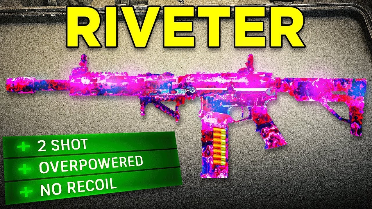 the *MAX DAMAGE* RIVETER in WARZONE after UPDATE!😍 (MW3 Warzone)