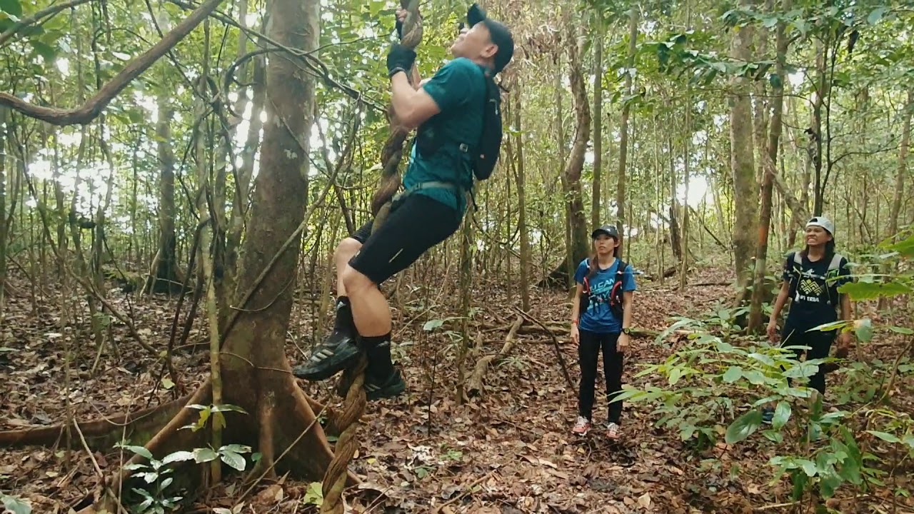 A short hike from Teluk Melano to Tanjung Datu, 4 July 2020