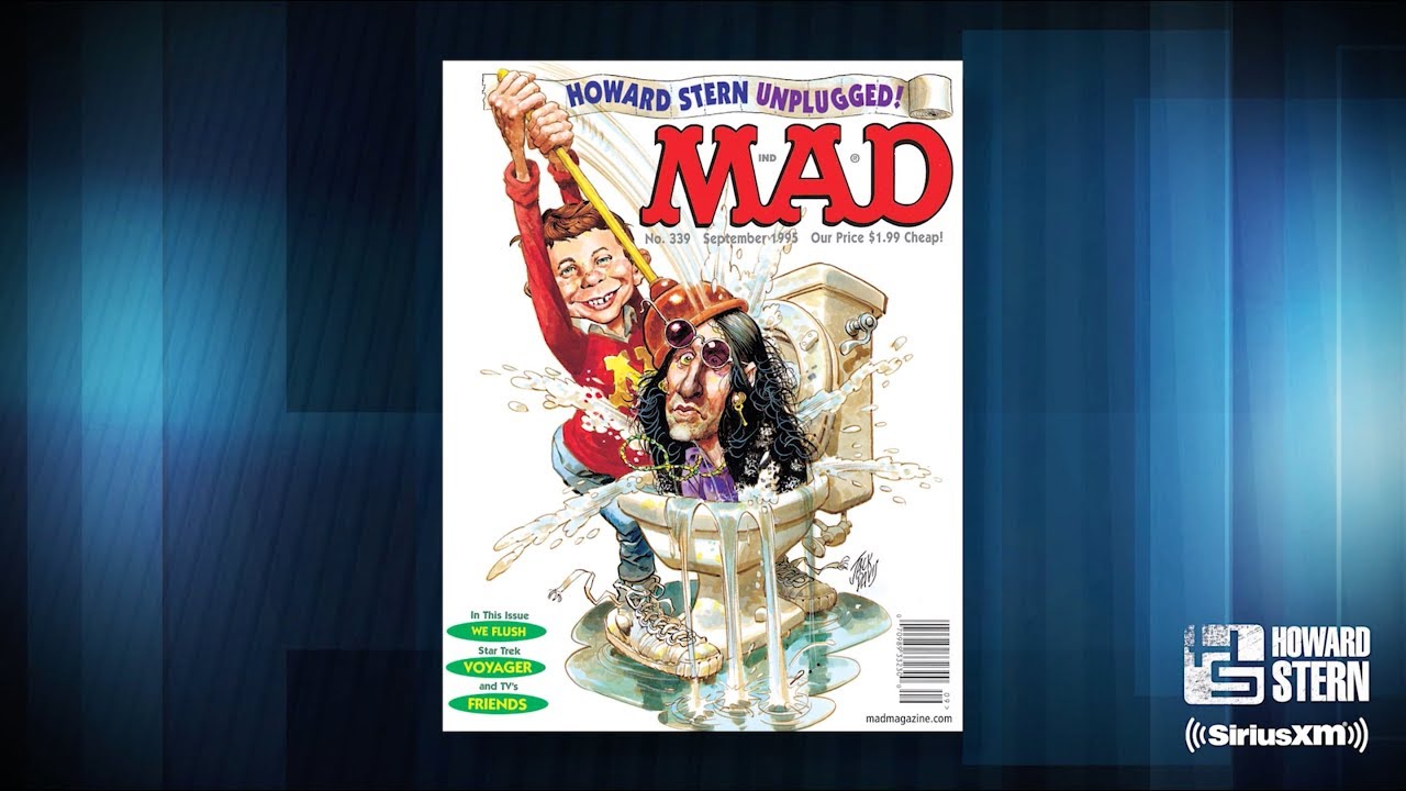 Howard Stern Graces the Cover of MAD Magazine (1995)