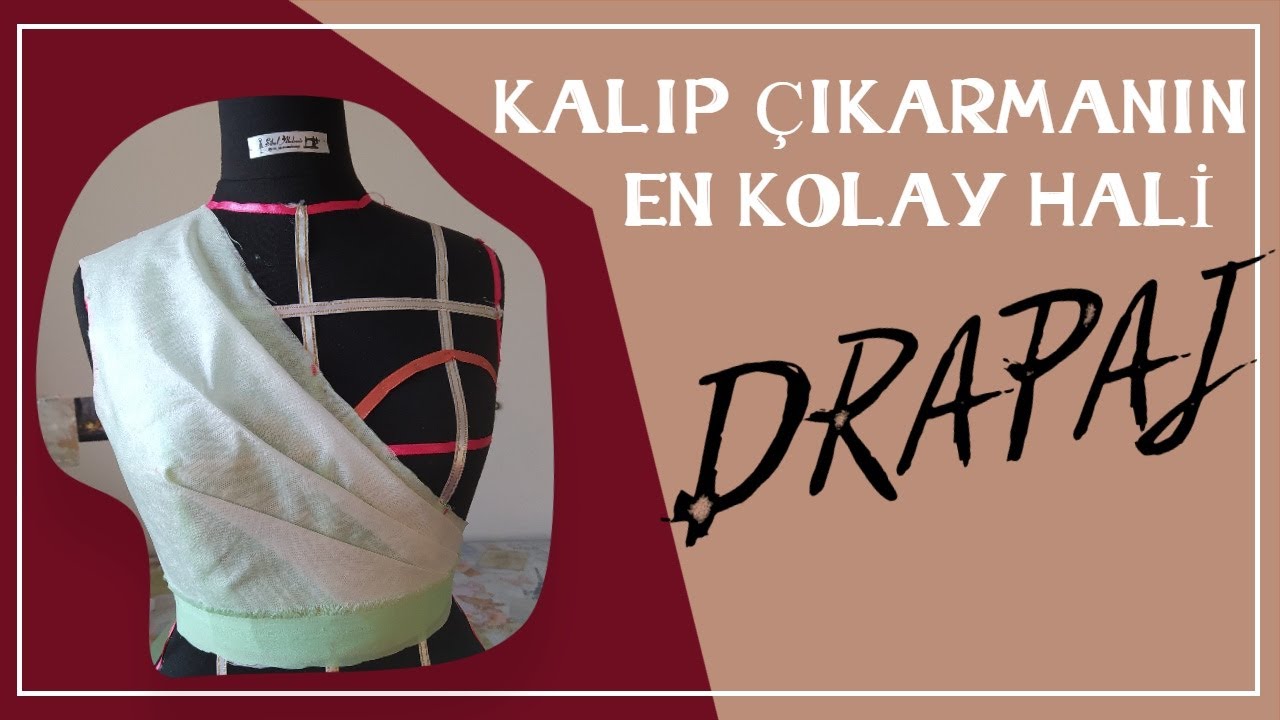 DRAPAJ YAPALIM / DRAPİNG   #draping  #drapaj #fashion #fashiondesign