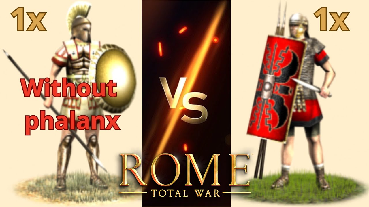 Can Armoured Hoplites without Phalanx Beat Early Legionary Cohort in OG Rome: Total War?