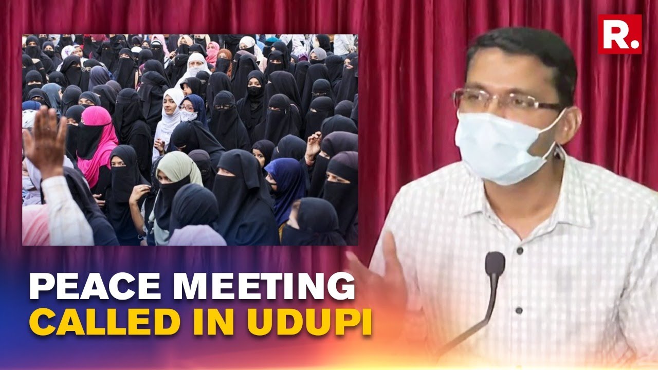 Karnataka Hijab Row: Udupi Dy Commissioner Holds Peace Meet Ahead Of Reopening Of Colleges