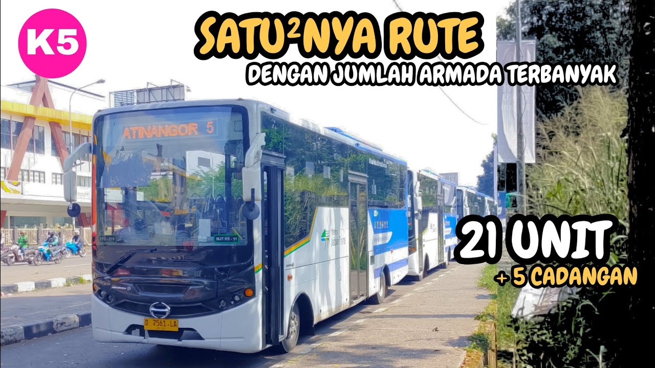 SATU²NYA RUTE DENGAN ARMADA TERBANYAK‼️Trip Dipatiukur-Jatinangor with Bus Metro Jabar Trans (K5)