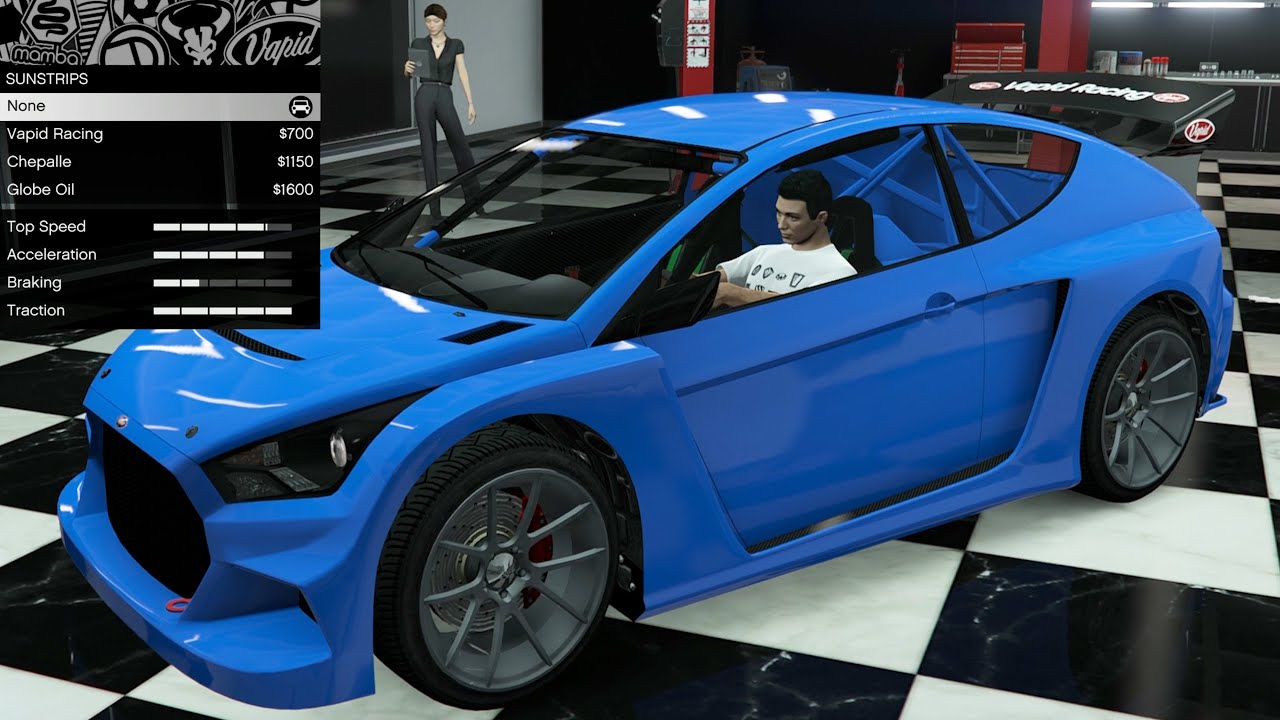GTA 5 - Кастомизация транспортных средств из прошлых DLC - Vapid Flash GT (Ford Focus RS/Fiesta WRC)