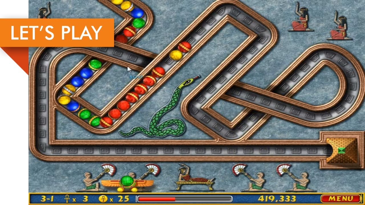 Let's Play - Luxor (Stage 3: To The Pyramids)