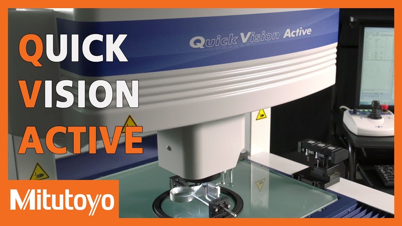 Серия Mitutoyo Quick Vision ACTIVE — система видеоизмерения с ЧПУ