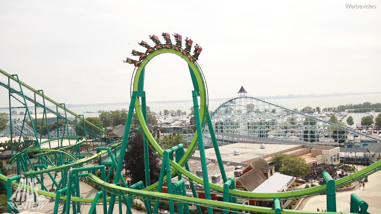 Raptor - Cedar Point - Bolliger & Mabillard - Inverted Coaster - Offride
