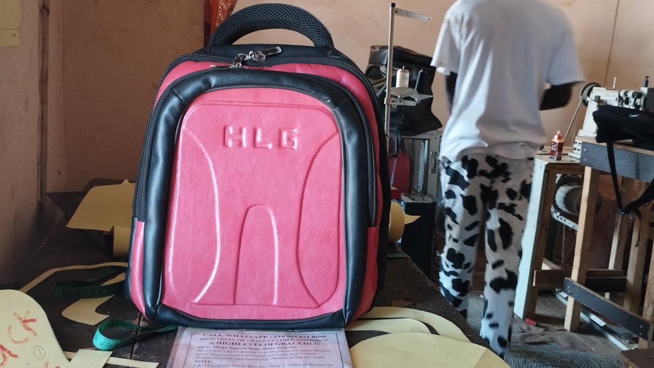 Pattern drafting and measurements of school bag making @HIGHLEVELOFGRACEHLG