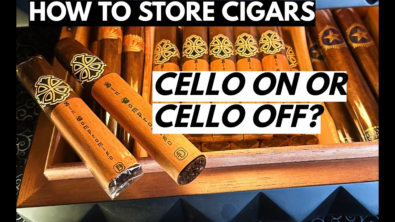 CELLO ON OR CELLO OFF? HOW TO STORE CIGARS IN YOUR HUMIDOR 