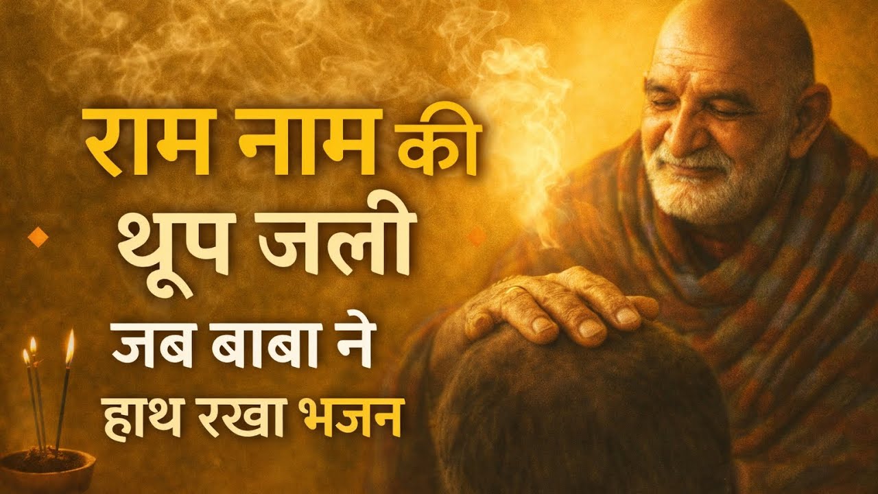 राम नाम की धूप जली | जब बाबा ने हाथ रखा | Neem Karoli Baba Bhajan | Ram Naam Bhajan