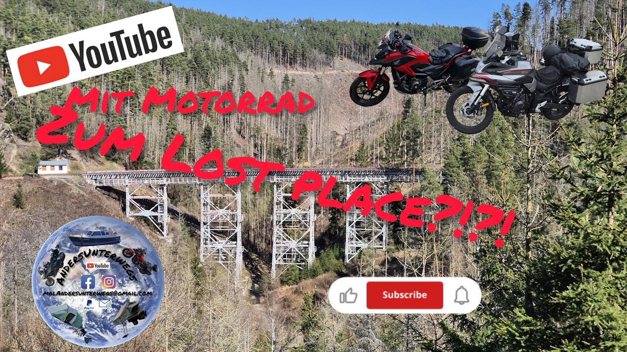 Motorrad Ausflug nach Thüringen. Lost Place?!?! Habt ihr schöne Touren und Spots für Motorradfahrer?