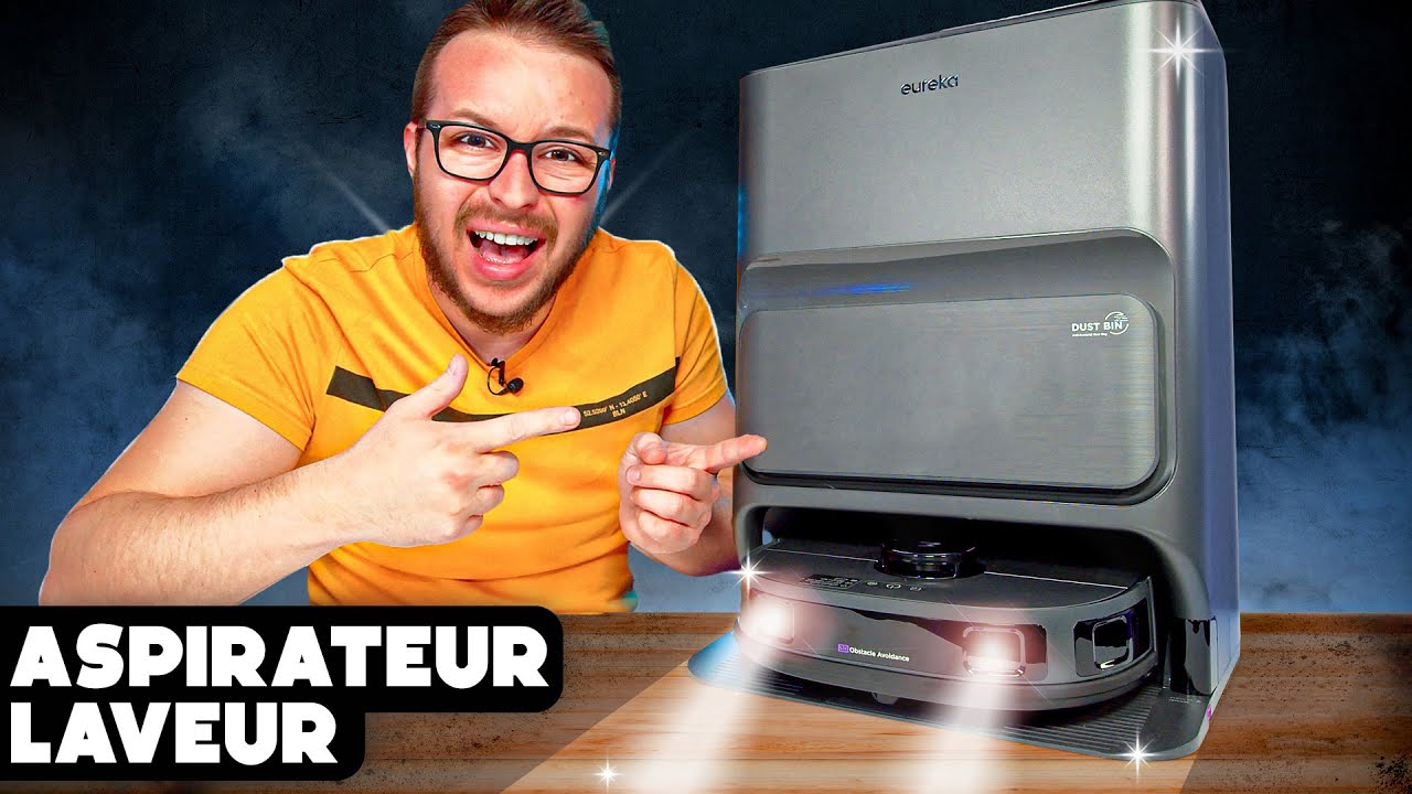 JE TESTE LE MEILLEUR ASPIRATEUR ROBOT LAVEUR DE 2024 ! (Eureka J12 ultra)