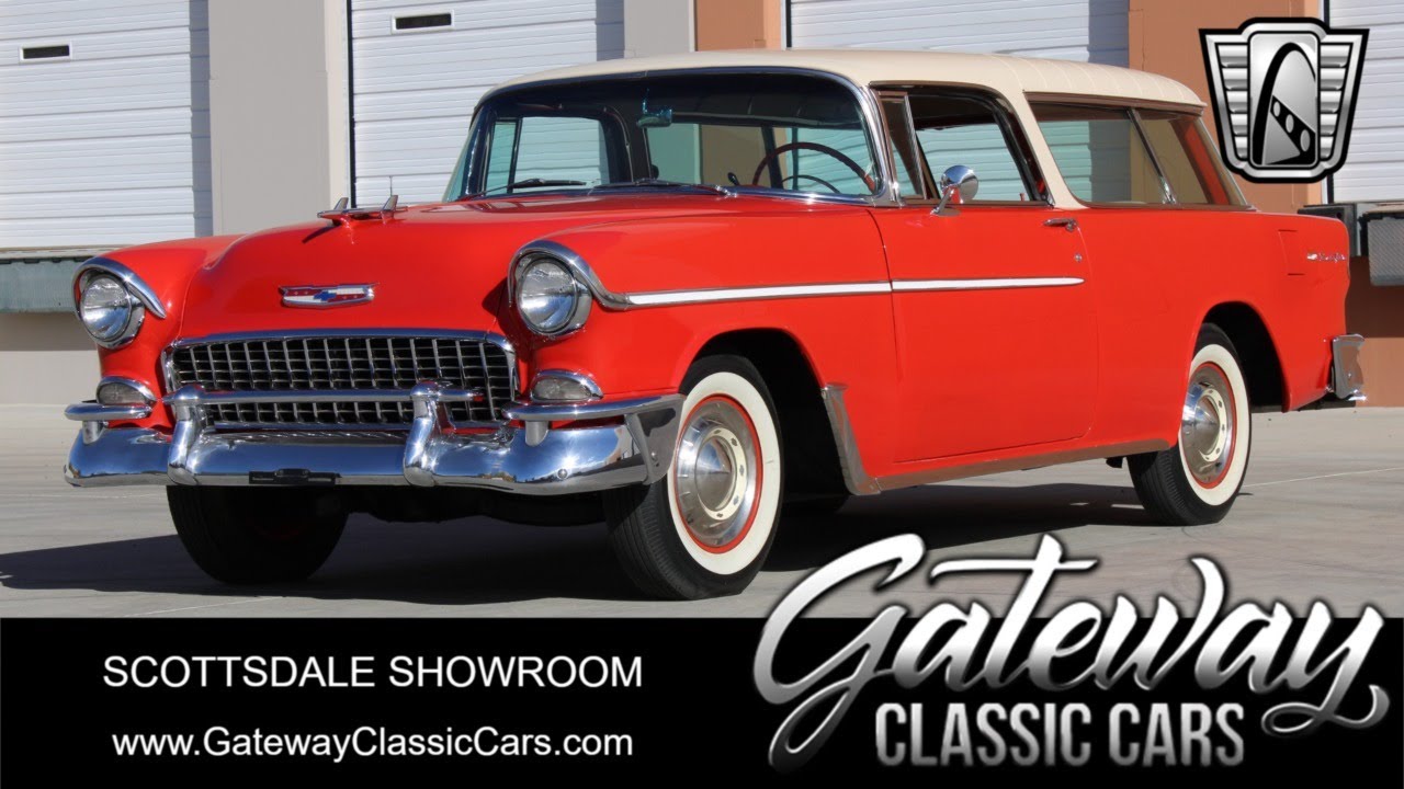 1955 Chevrolet Nomad Stock #1996-SCT