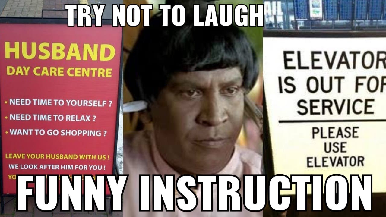 funny over instruction | Try not to laugh| funny instructions on product |funny instruction memes