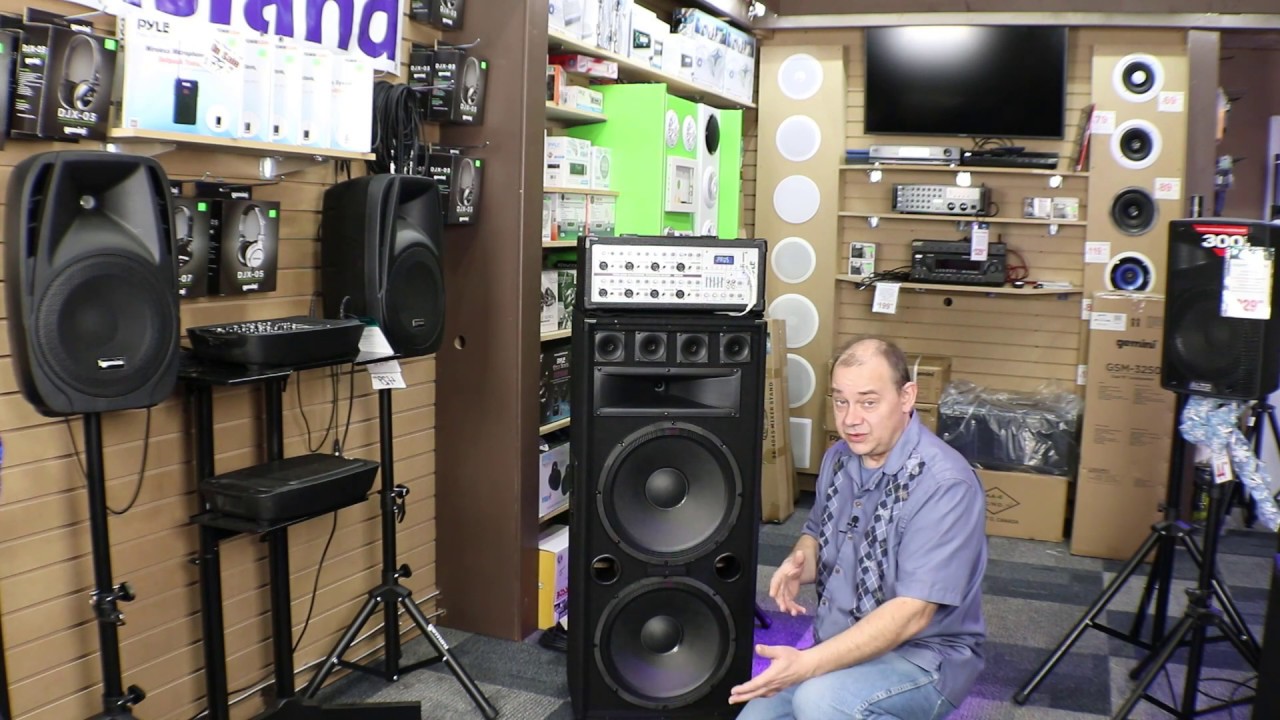 Review and Demo of the GEMINI GSM-3250 Dual 15