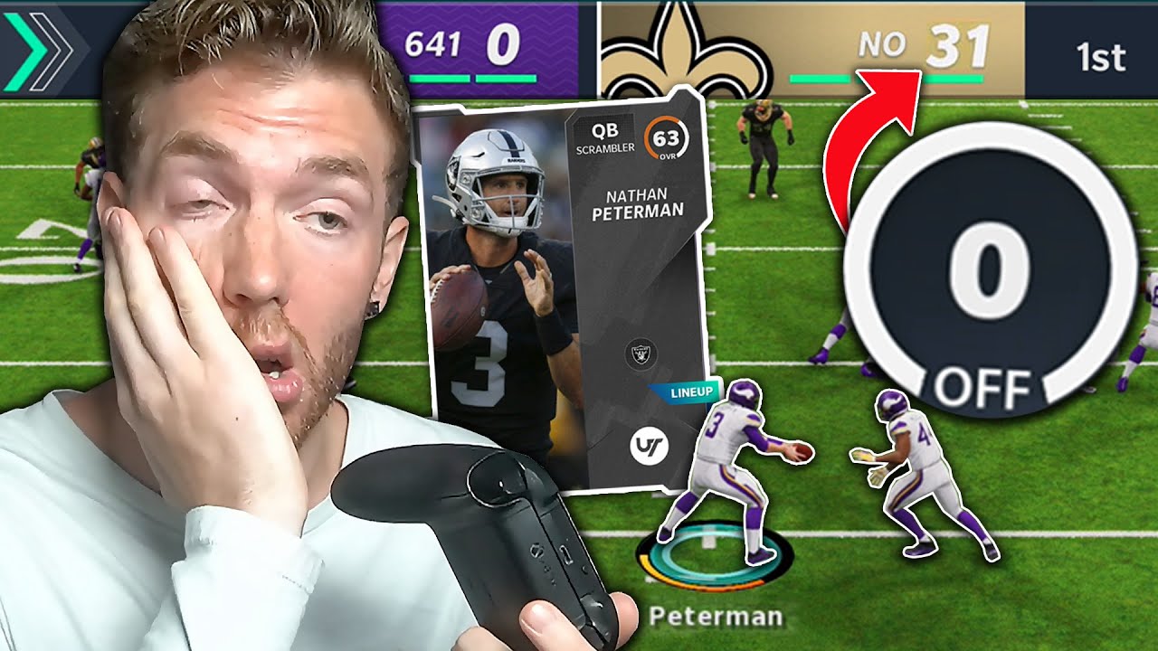 Trying to win with a zero overall offense...