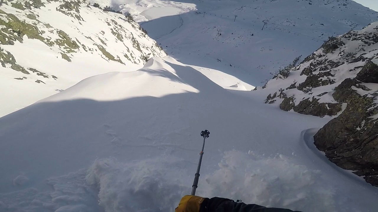 Couloir Chamrousse Belledonne pow 15/11/19