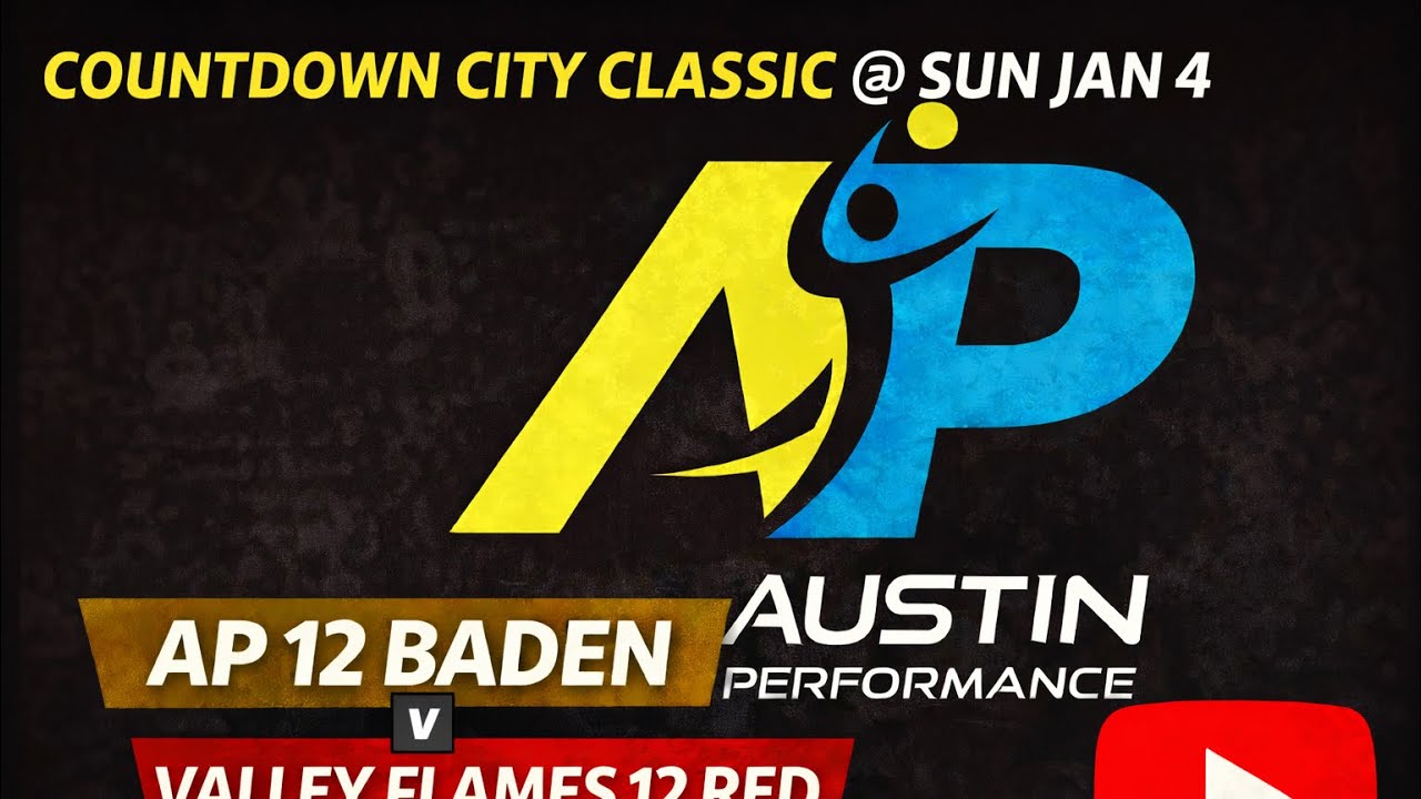 Austin Performance Baden 12 v Valley Flames 12 Red