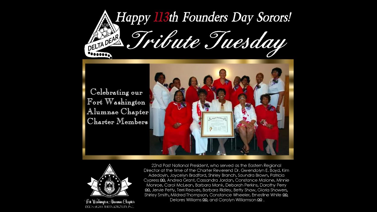 FWAC DEARS Tribute Tuesday - Founders Day 2026