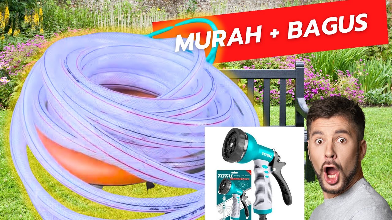 Harga Miring ‼️ Review Selang Air Anti Tekuk Trilliun,Semprotan Total,Kenmaster