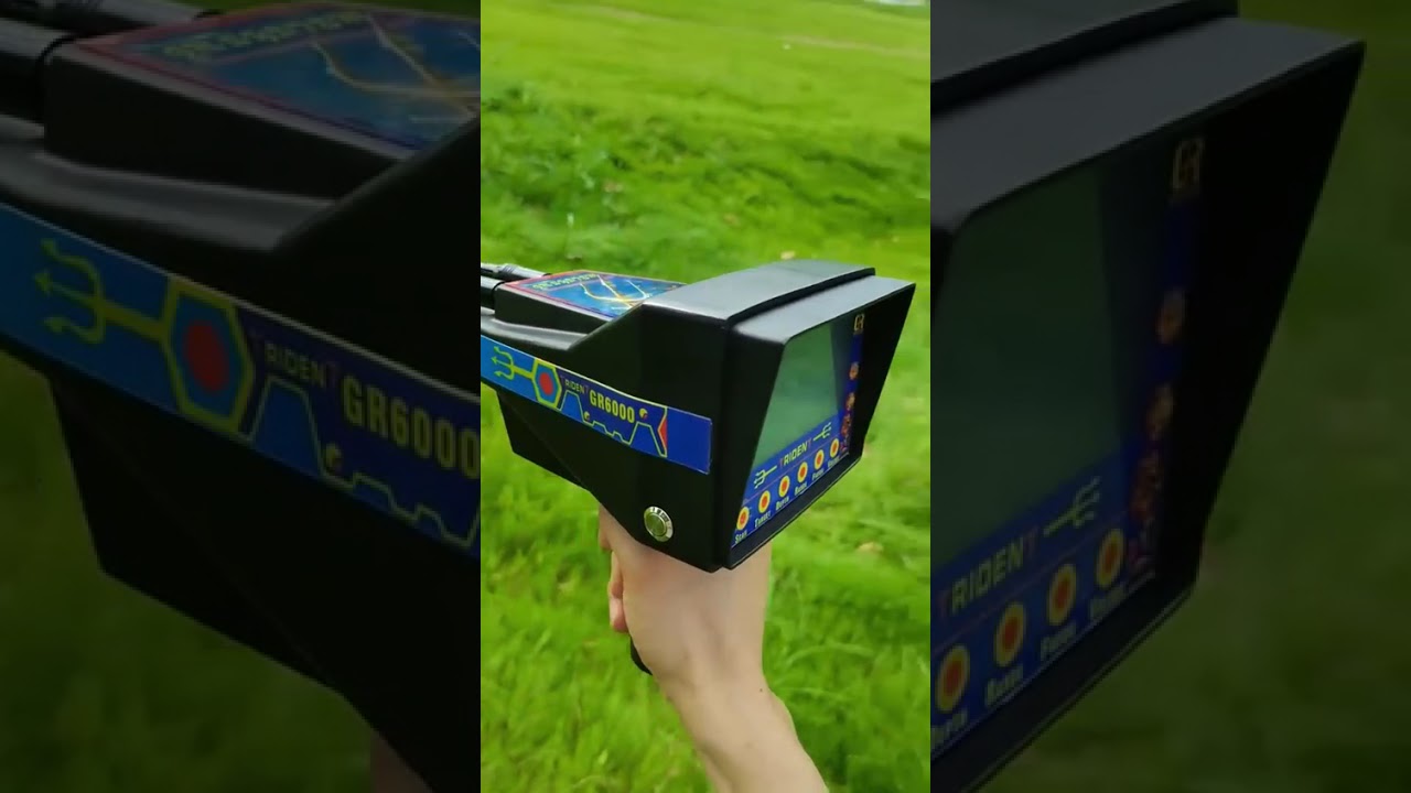 GR6000 Underground Metal Detector Gold Detecting in the Field