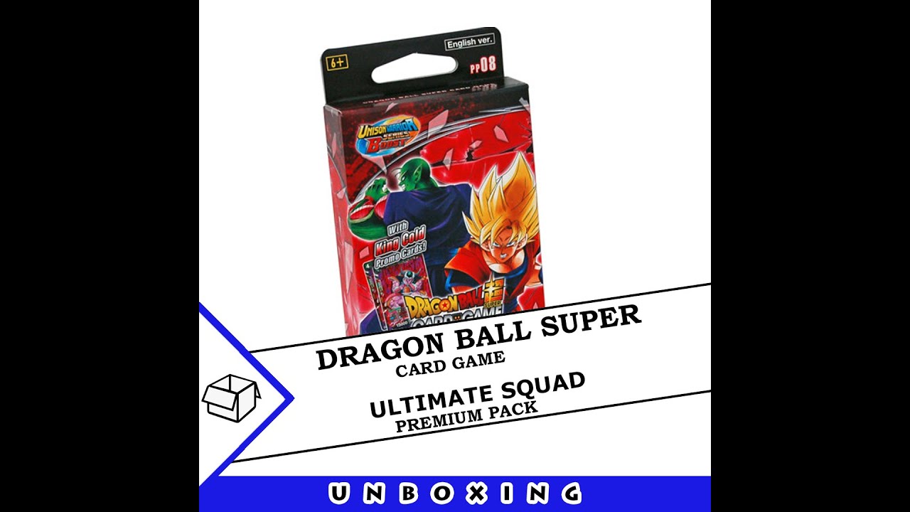 Dragon Ball Super card game - Ultimate Squad Premium Pack