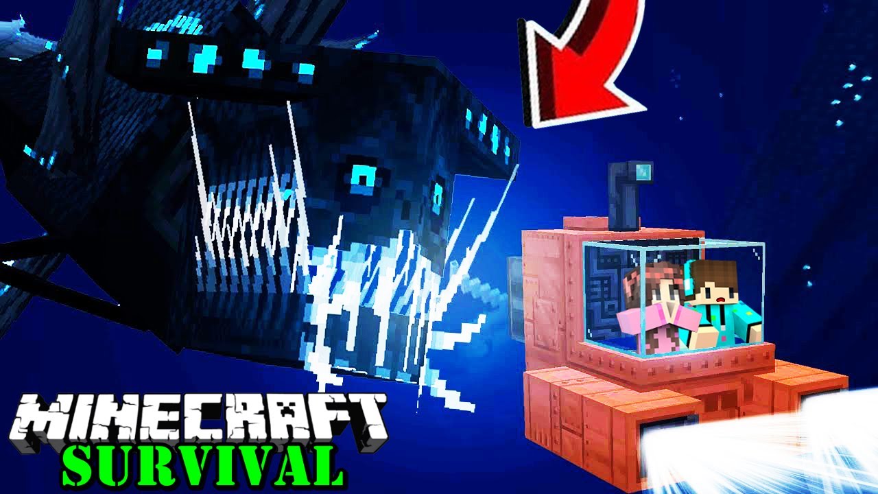 LAUT HITAM YANG PENUH DENGAN MISTERI !! Minecraft Survival Bucin S4 [#35]