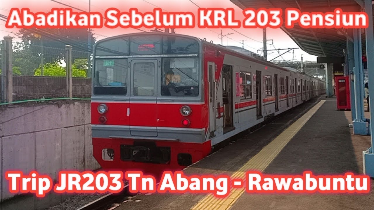 Abadikan Sebelum Pensiun Trip Komuter Jepang JR203 Tanah Abang BSD Penuh Sensasi