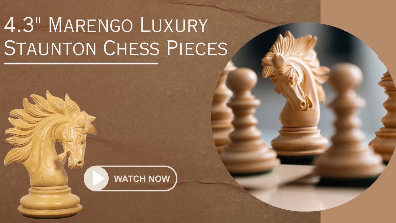 Marengo Luxury Staunton Chess Set | Royal Chess Mall®
