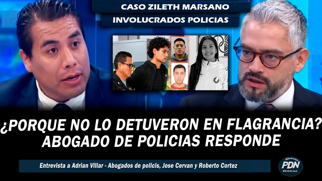 ABOGADO DE POLICIAS INVOLUCRADOS EN CASO LIZETH MARSANO RESPONDE por su CUESTIONABLE ACTUAR