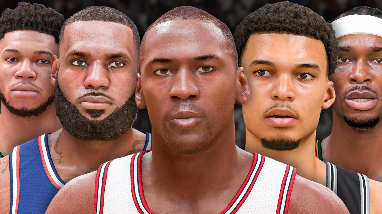 I Added The 30 Best NBA Players To The 1990's Jordan Era