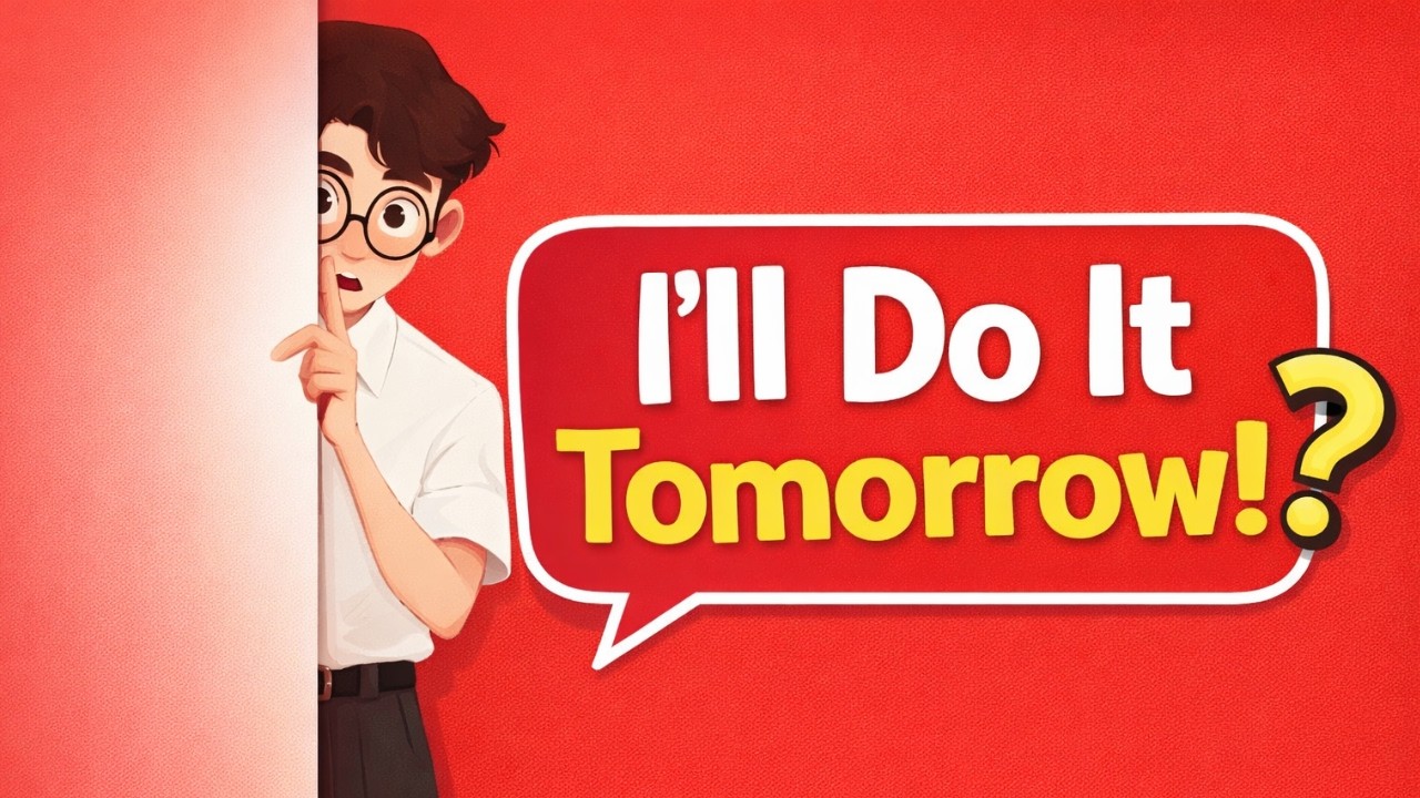 You Have Big Dreams—but You Keep Saying Tomorrow | A Powerful English Story