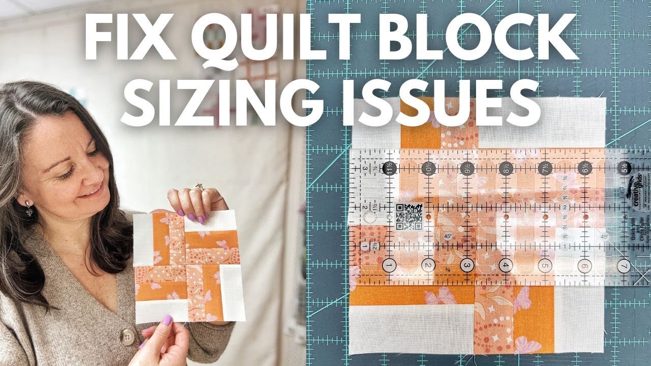 How to Check Quilt block Accuracy & Fix Sizing Issues | QUILTING TIPS for Perfect Blocks