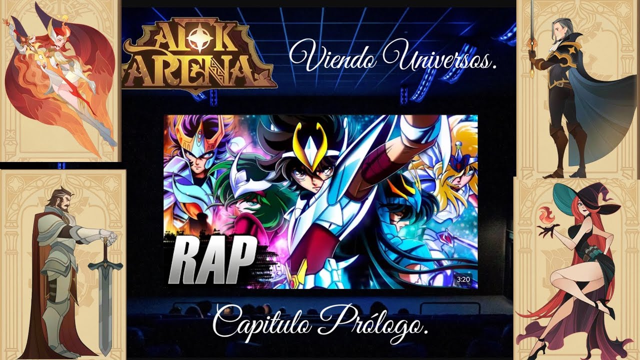 AFK arena viendo universos capitulo Prologo/Los caballeros de bronce.