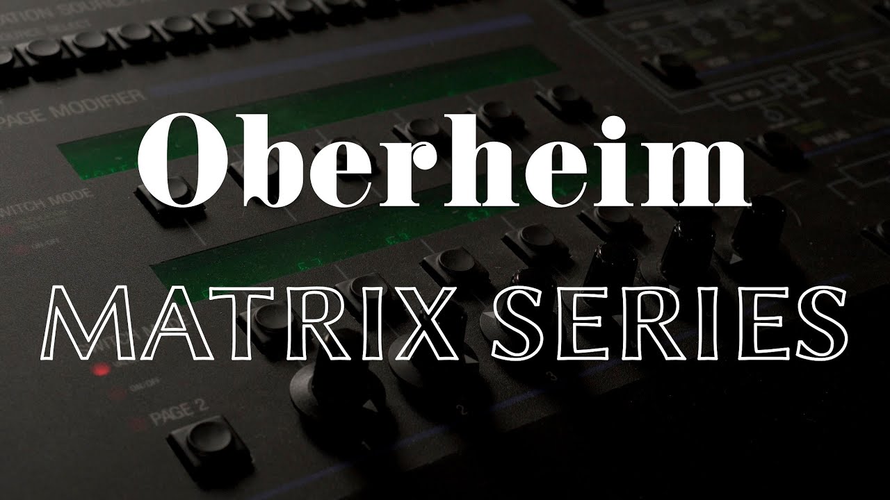 Oberheim Matrix 12 vs. Matrix 6 - Sonic Siblings: A Direct Comparison
