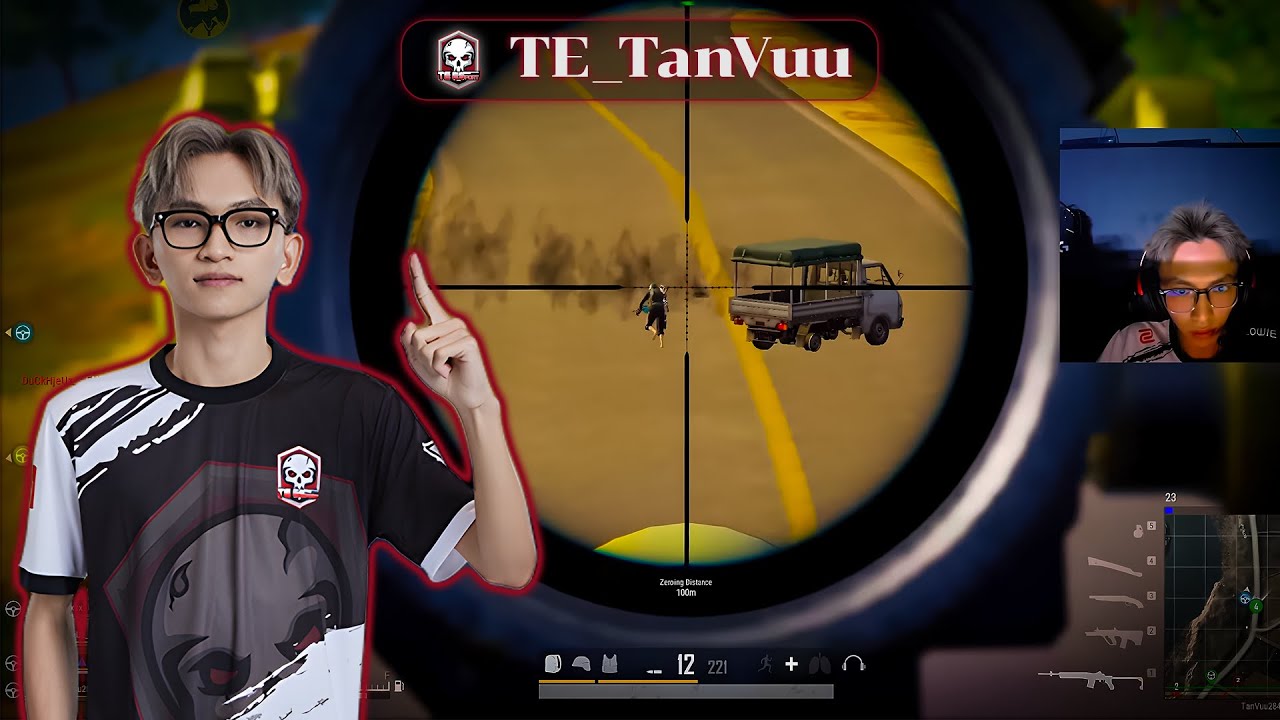 TE_TanVuu#85 | PGS9 | STREAM in Malaysia | FPP SQUAD RANKED | PUBG Pro-Player
