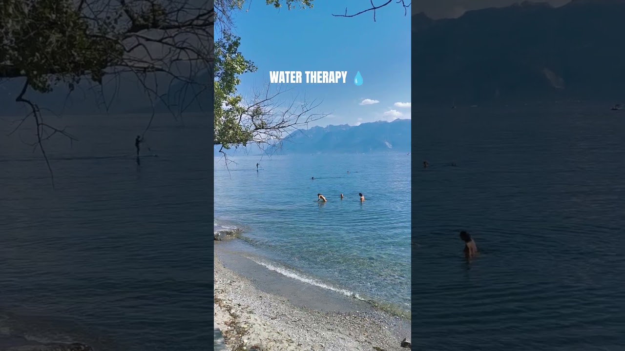 Crystal Clear Water Therapy 💧 Calm Lake in Europe