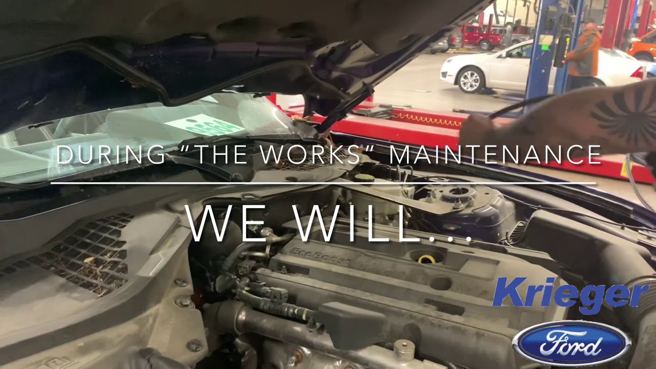 The Works Maintenance Package at Krieger Ford