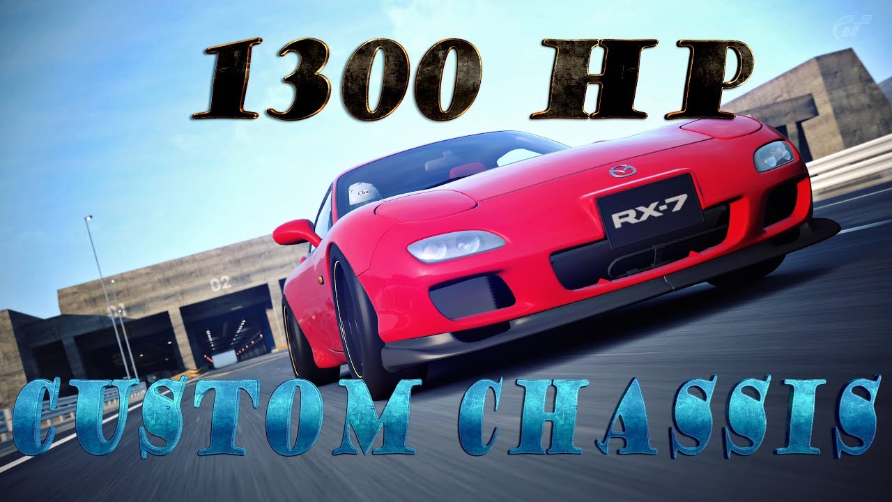 Gran Turismo 6 HACK 1300 HP RX7 Rotary Power!